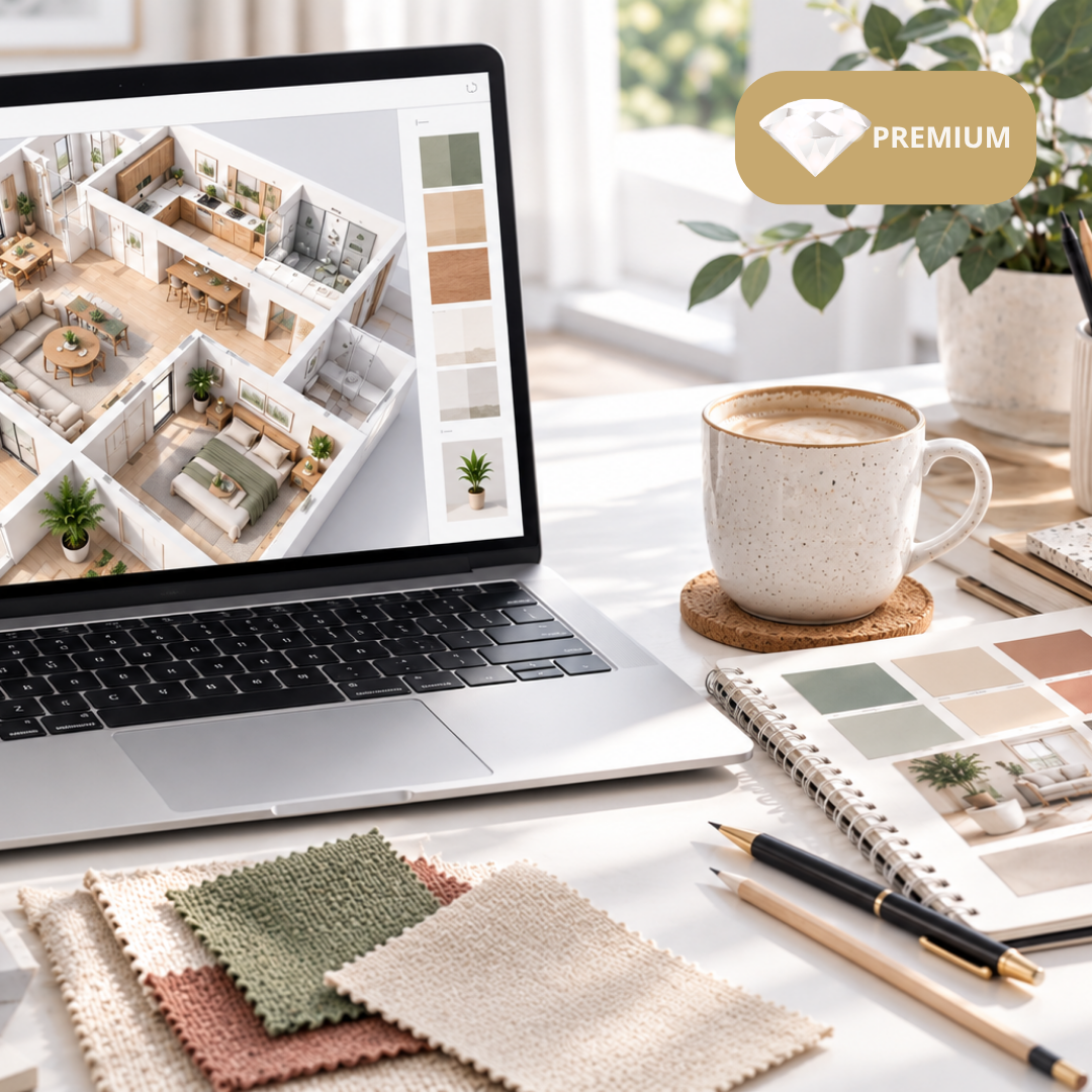 Formation décoration d'intérieur en ligne – offre Premium Particuliers