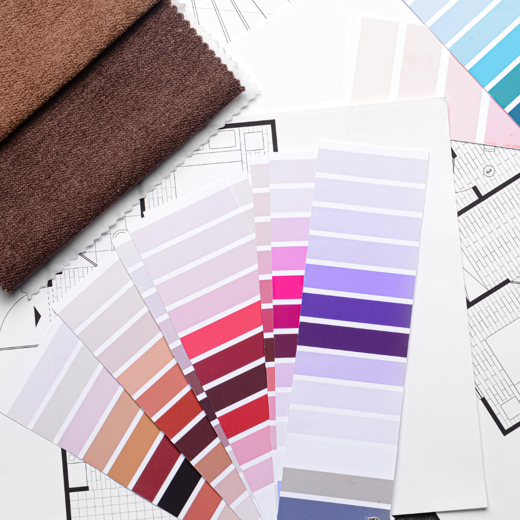 Comment devenir home stager : nuancier de couleurs, tissus et plan d'aménagement